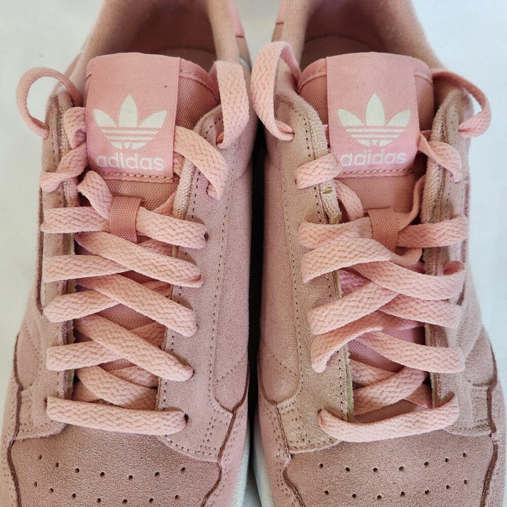 ADIDAS Originals Women's Continental 80 - Pink Suede - W:10 - Picture 4 of 9